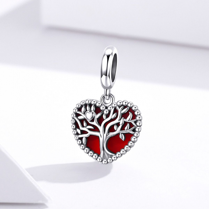 Talisman din argint Tree of Heart [3]