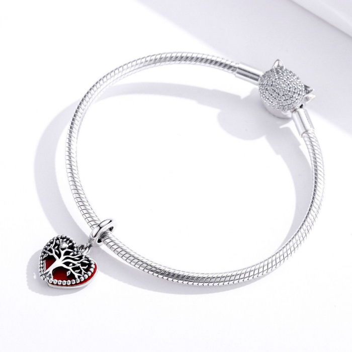 Talisman din argint Tree of Heart [2]