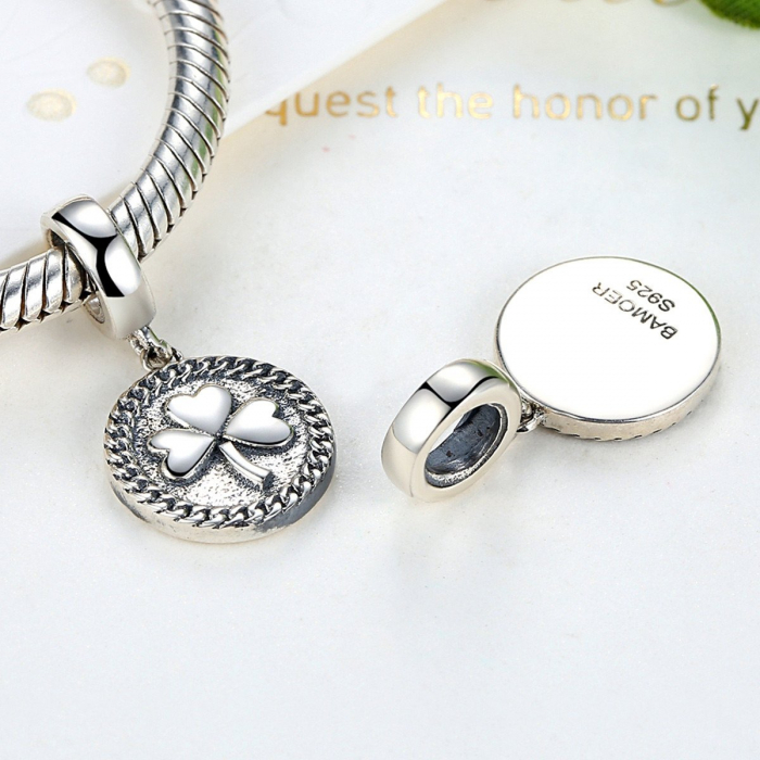 Talisman din argint White Clover [2]