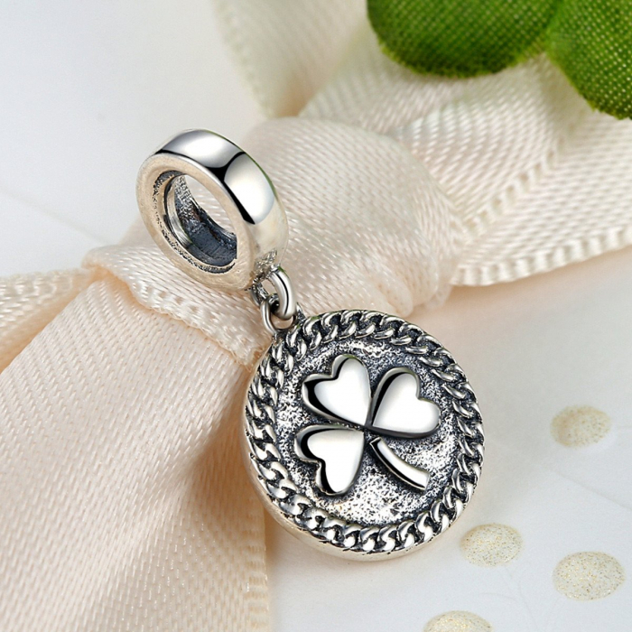 Talisman din argint White Clover [3]