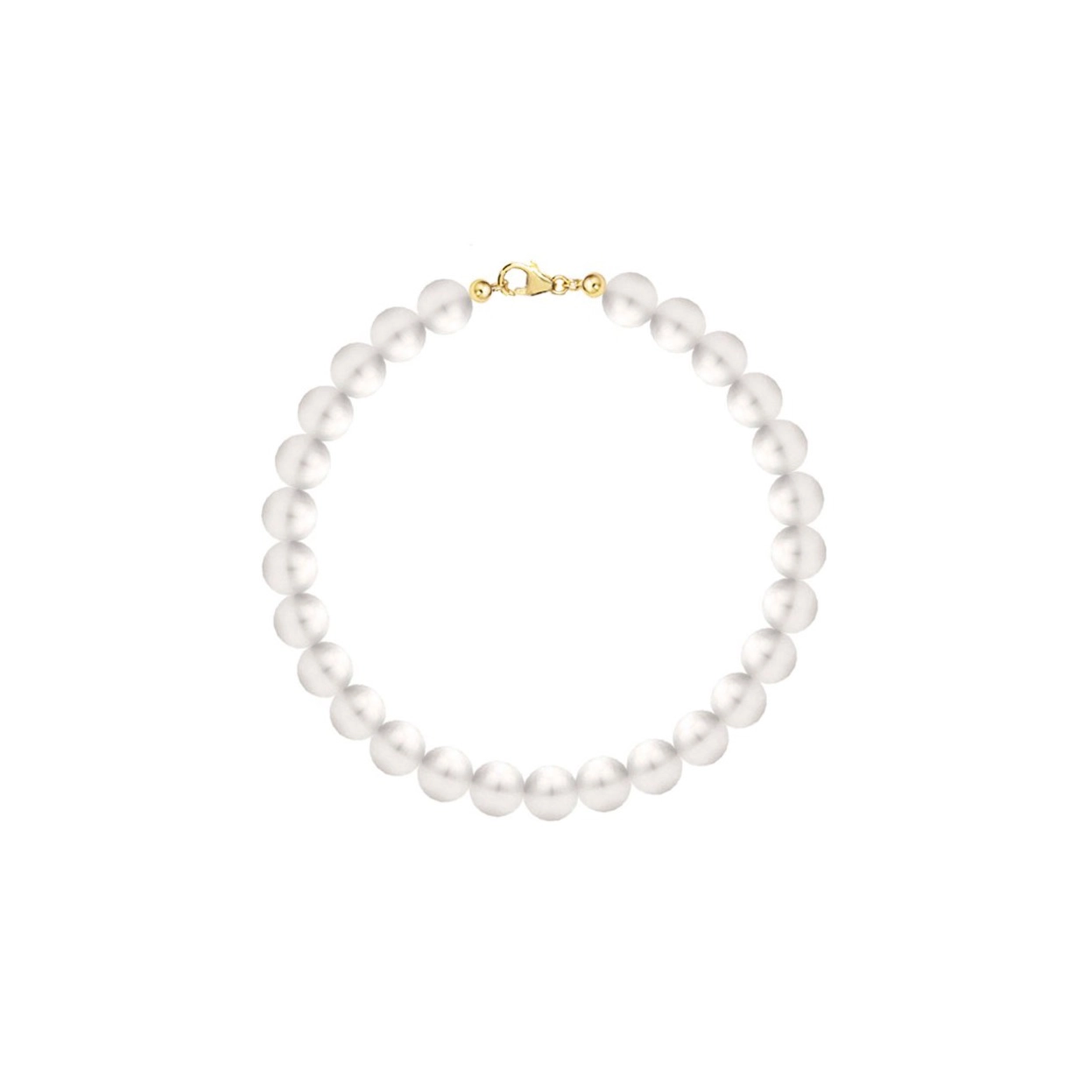 Bijuterii Perle Naturale - Brățară Argint cu perle naturale de cultură Large Pearl String