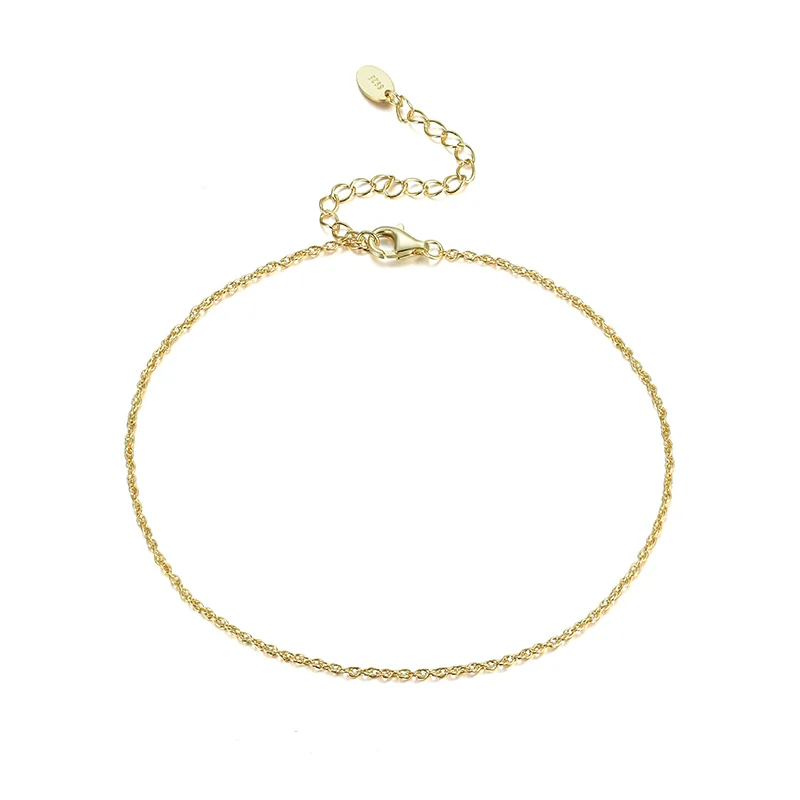 Brățări de picior - Brățară de picior din Argint Golden Touch