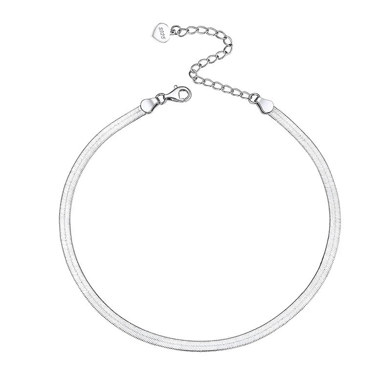 Brățări de picior - Brățară de picior din Argint Snake silver Collar Collection