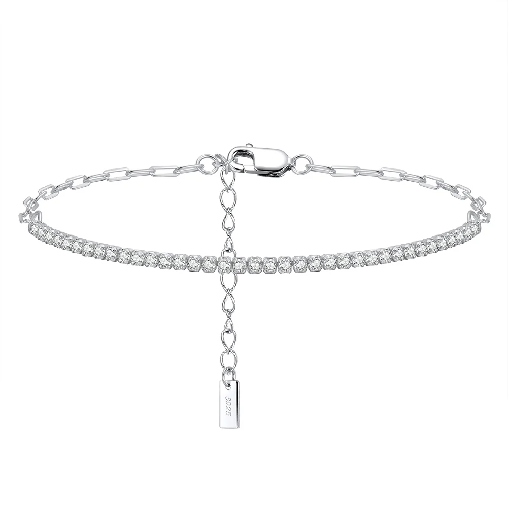 Brățări - Brățară din Argint Adjustable Silver Tennis