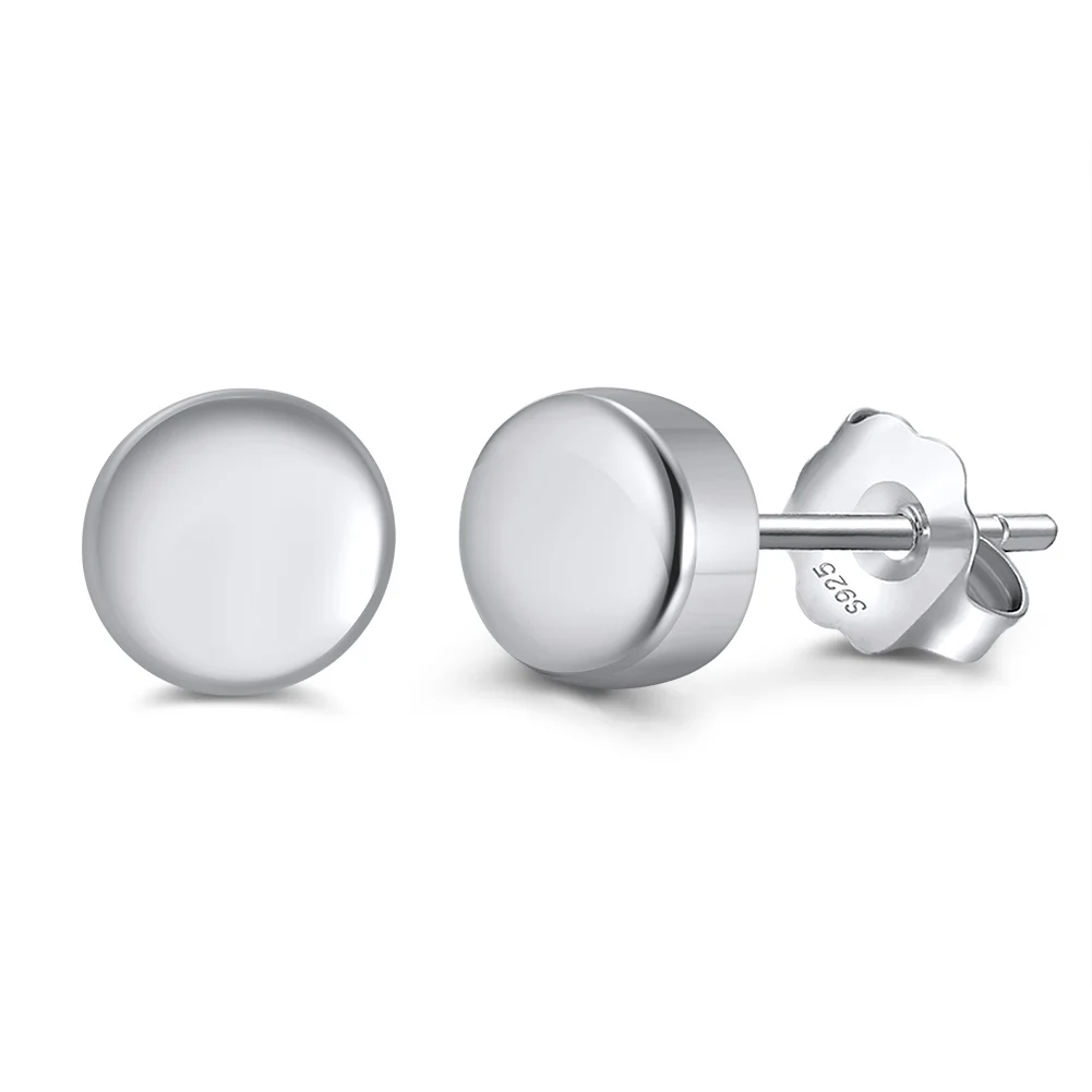 Cercei din argint - Cercei din Argint Buttons Silver Stud