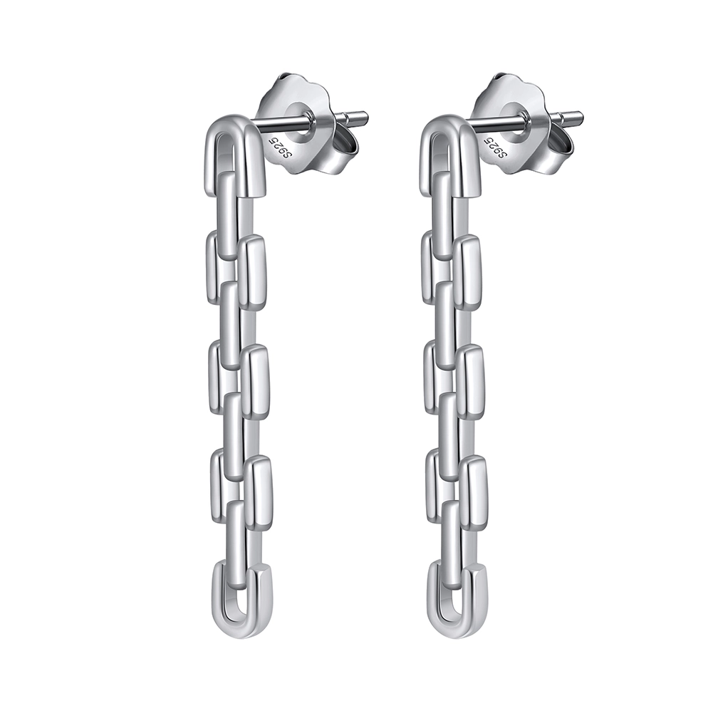 Cercei din argint - Cercei din Argint Chain Earrings Silver