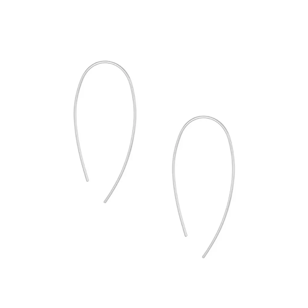 Produse Noi - Cercei din Argint Silver Arc Simplicity