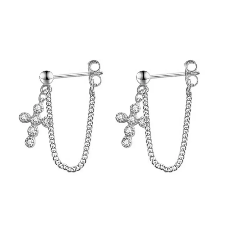 Cercei din argint - Cercei din Argint Silver Constellation Drops