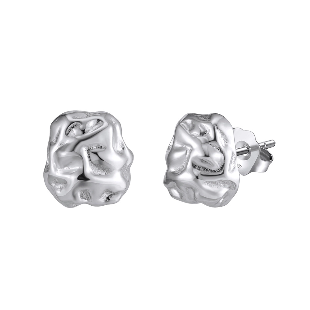 Cercei din argint - Cercei din argint Terrain Argintiu NURIA