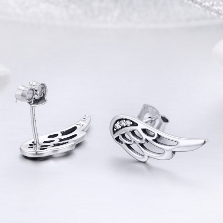 Cercei din argint Wing Studs [4]