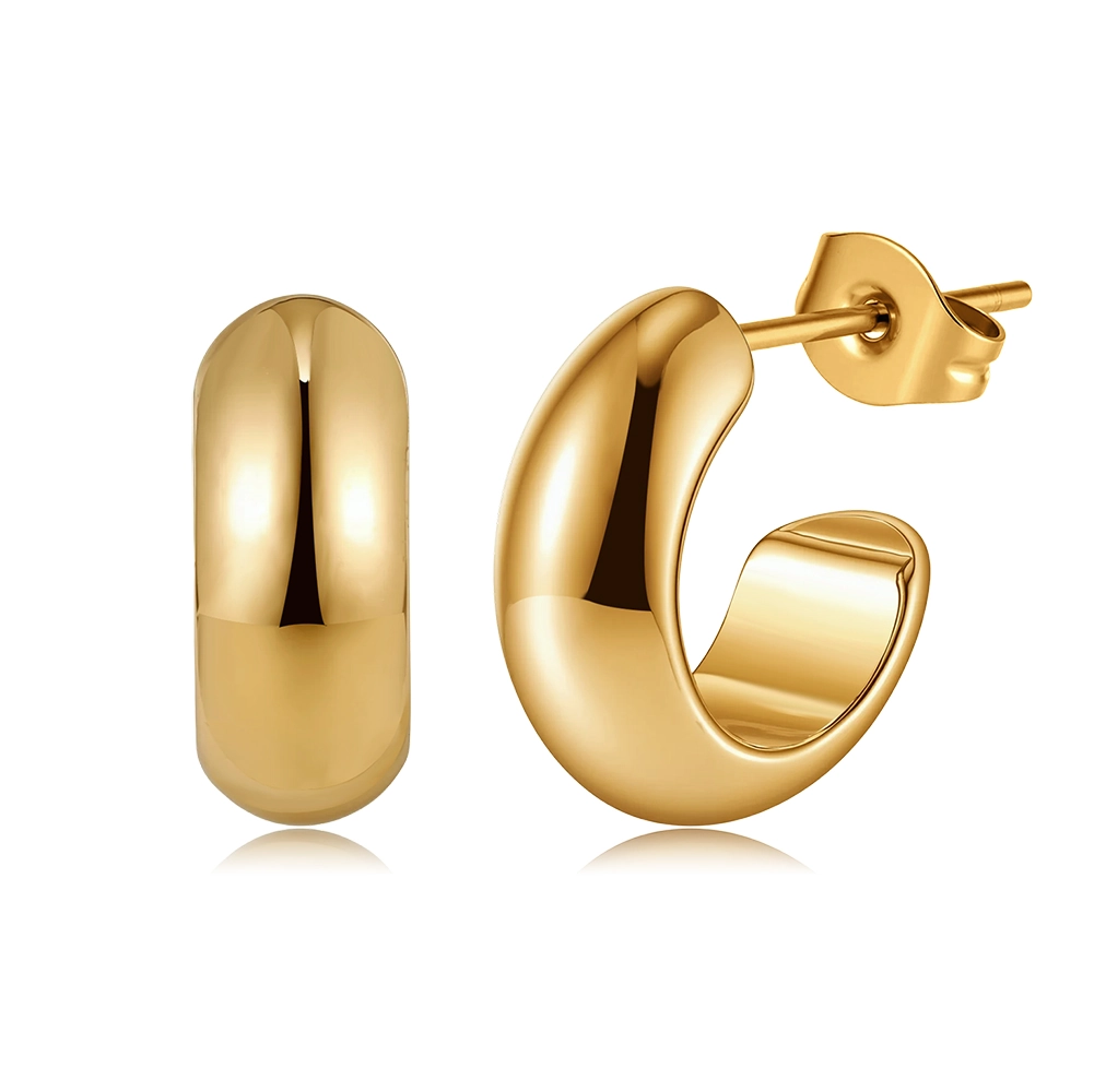 Produse Noi - Cercei Statement Bold Auriu