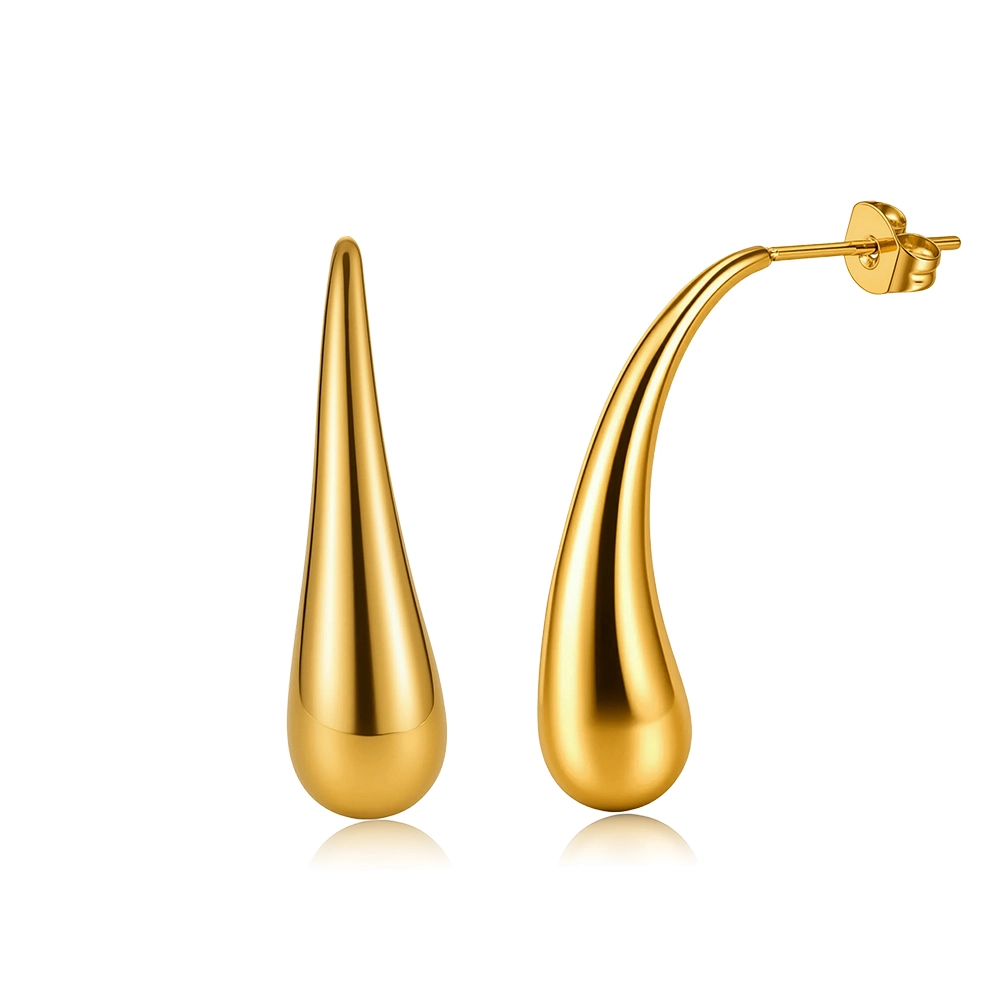 Produse Noi - Cercei Statement Drop Auriu