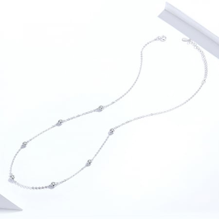 Coliere din argint - Colier din argint Crystal String