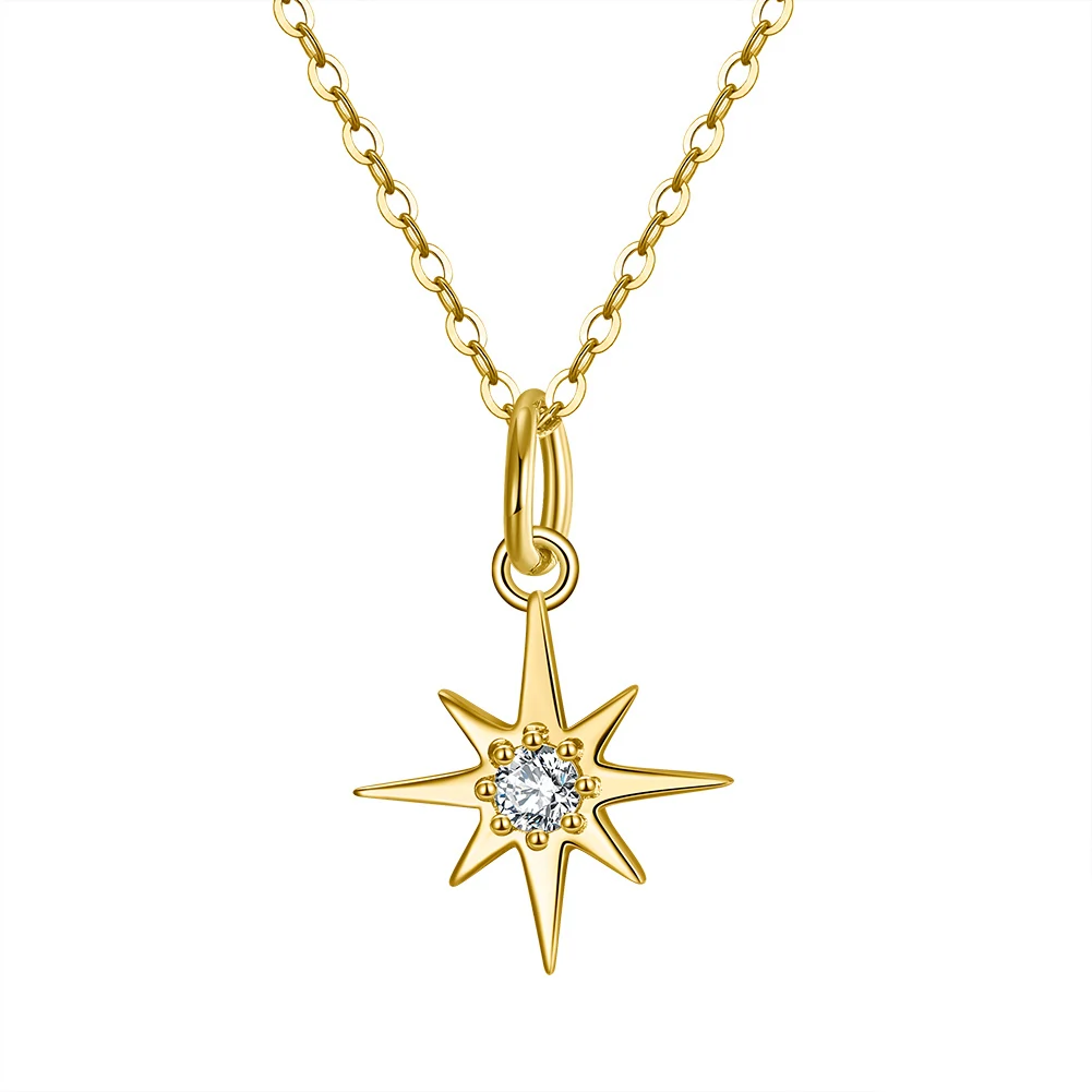 Coliere - Colier din Argint North Star Gold