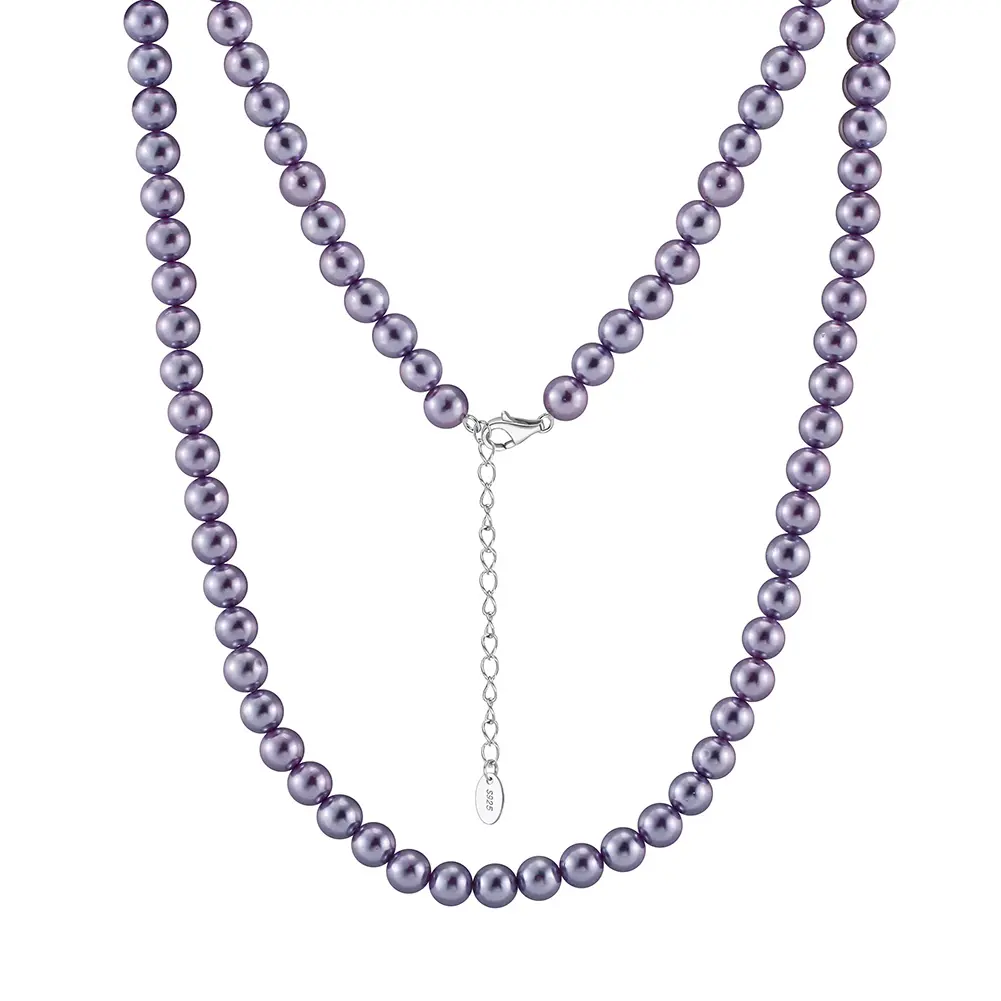 Produse Noi - Colier din Argint Purple Pearl Silver