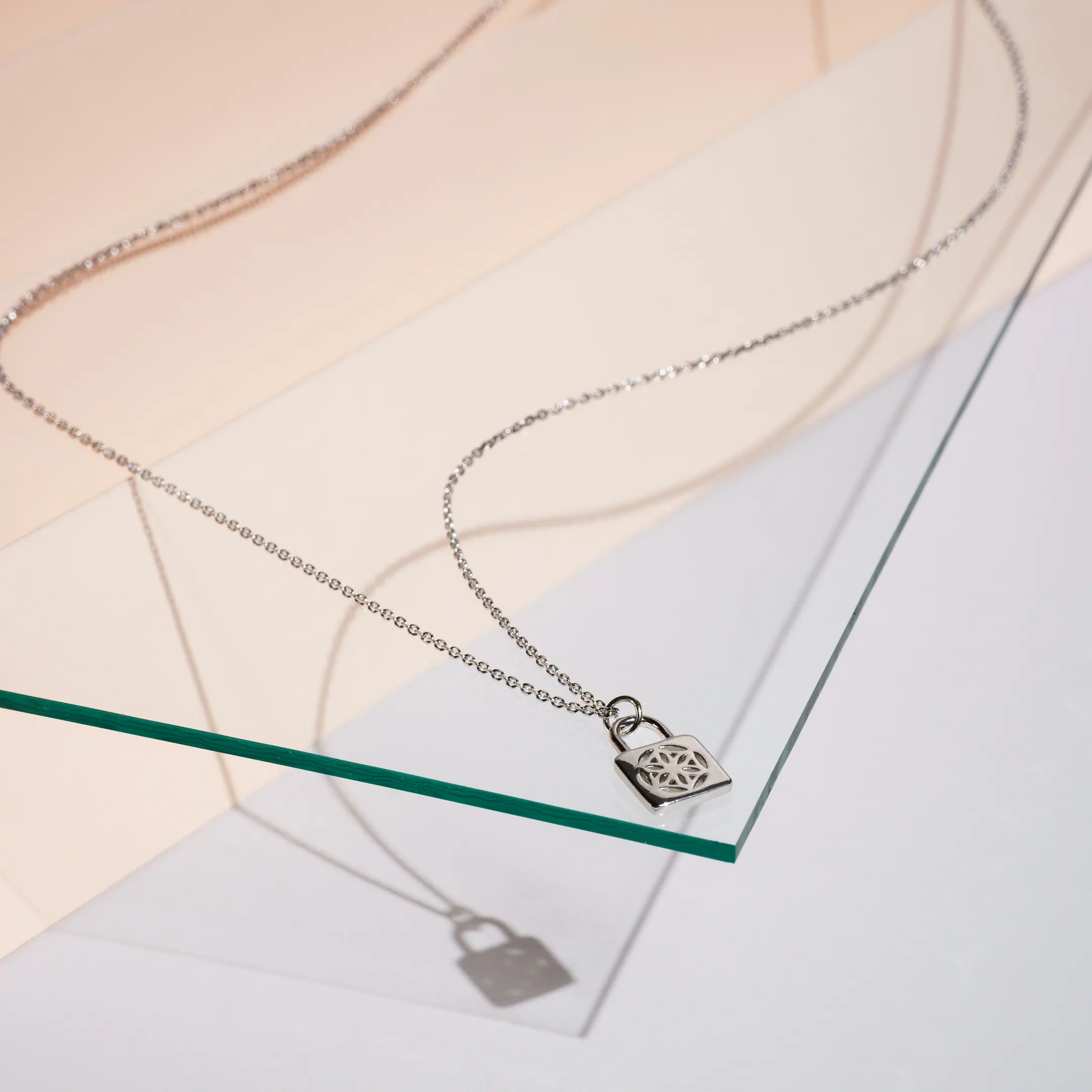 Coliere din argint - Colier din argint Sigiliu Argintiu Inner Code