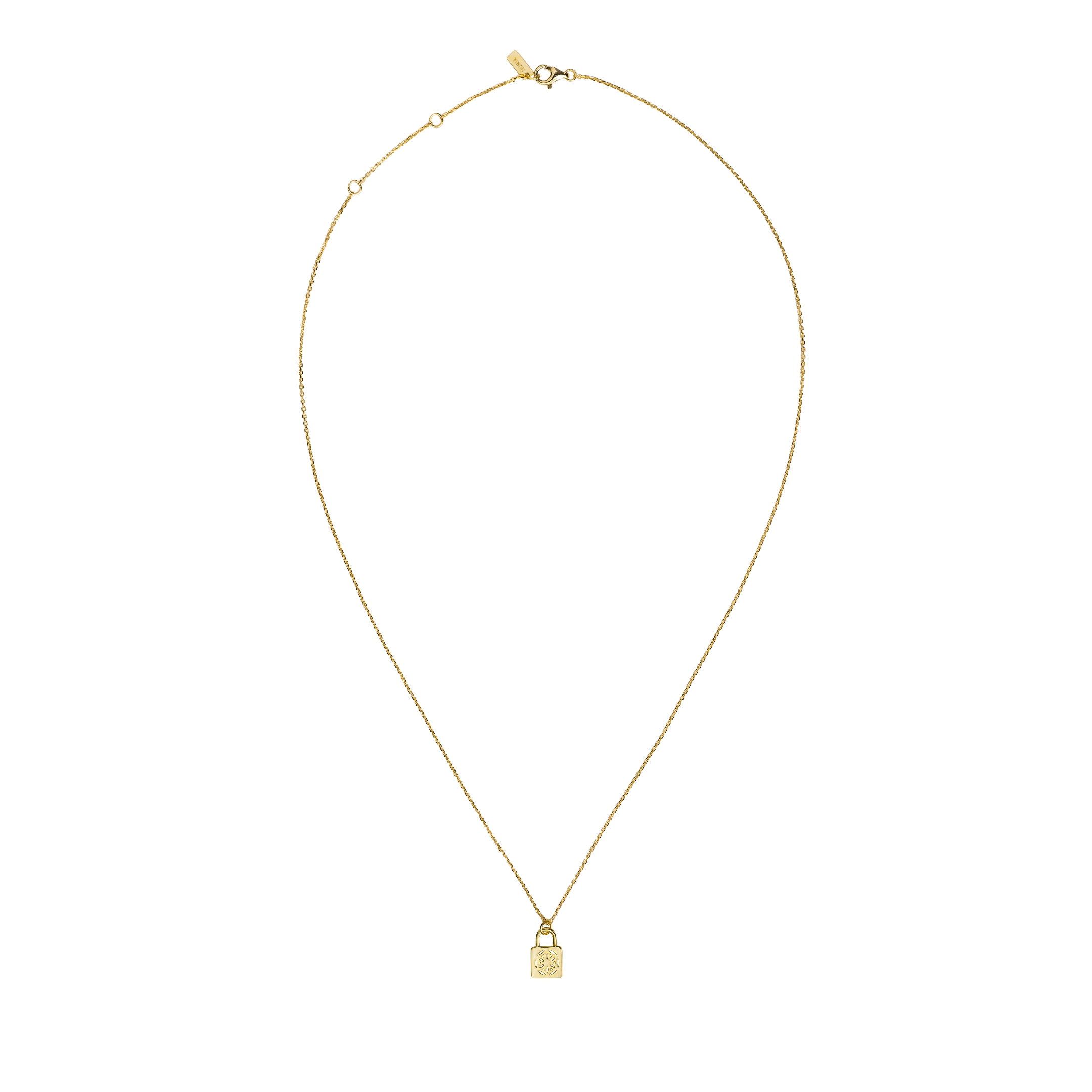 Coliere din argint - Colier din argint Sigiliu Auriu Inner Code