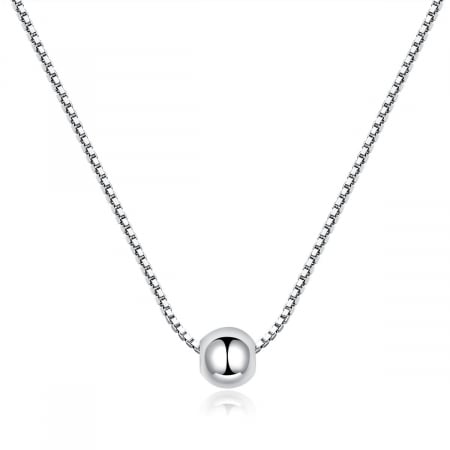 Coliere din argint - Colier din argint Single Bead