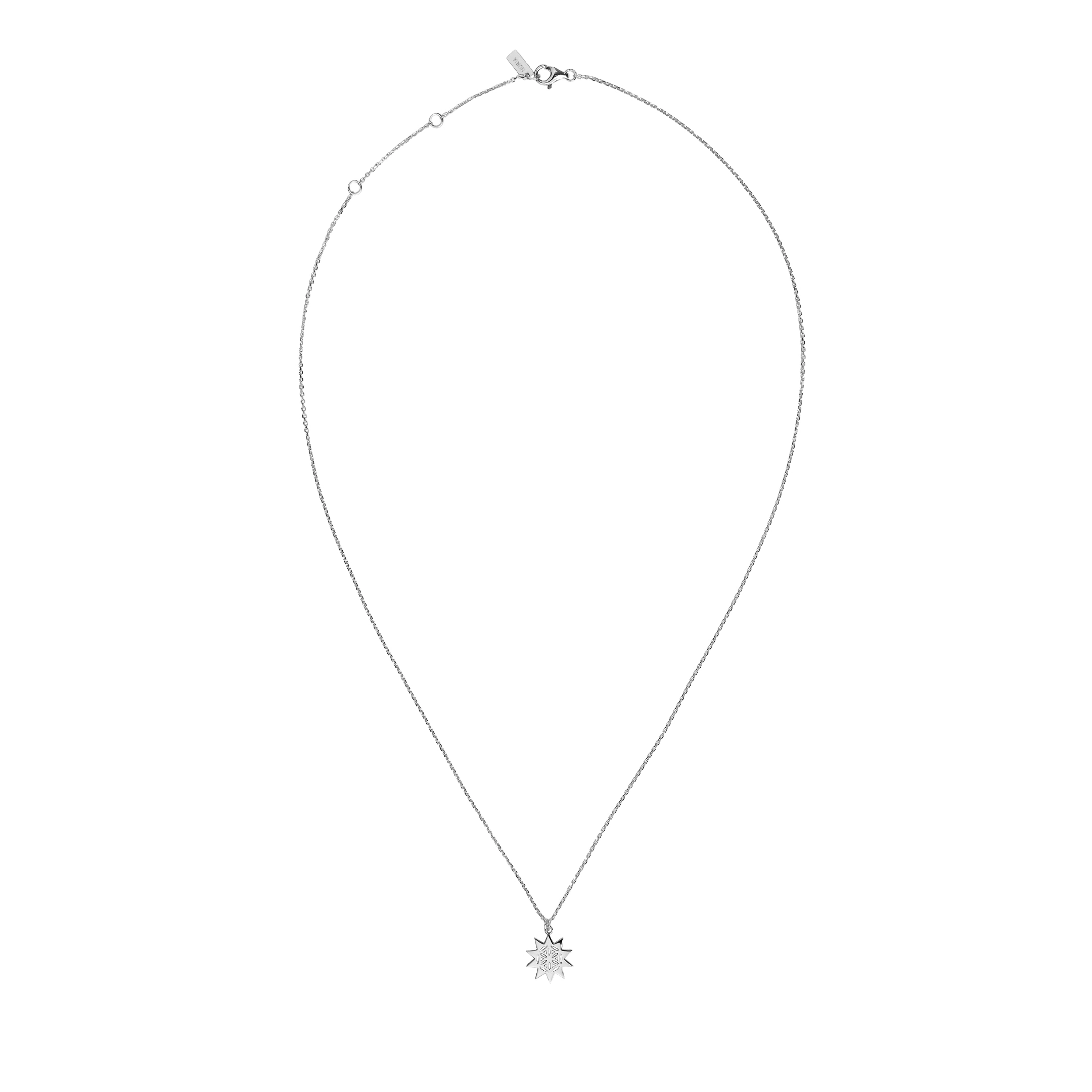 Colier din argint Soare Argintiu Inner Code