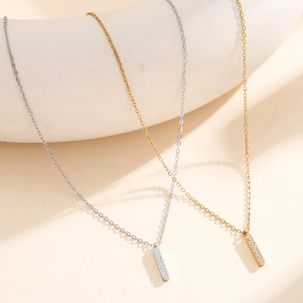 Sale - Colier Statement Bar Argintiu