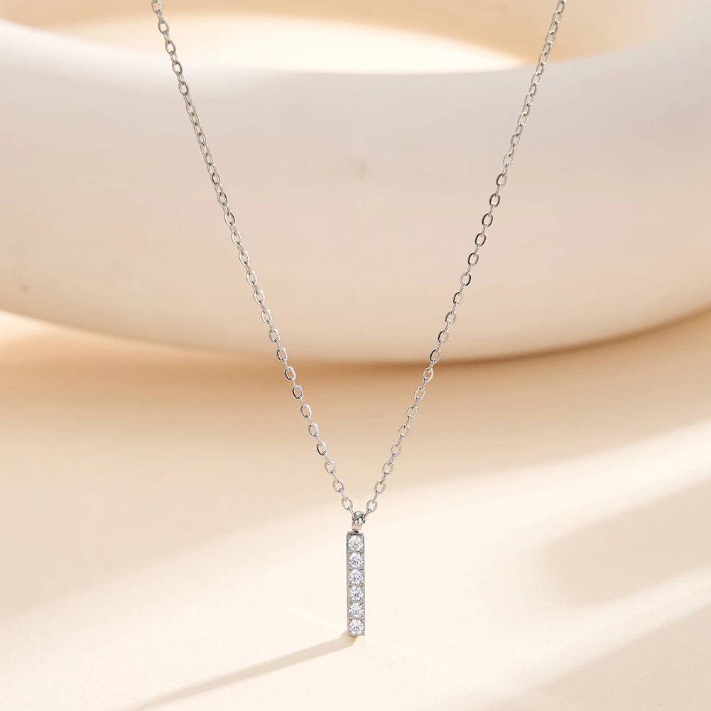 Sale - Colier Statement Bar Argintiu