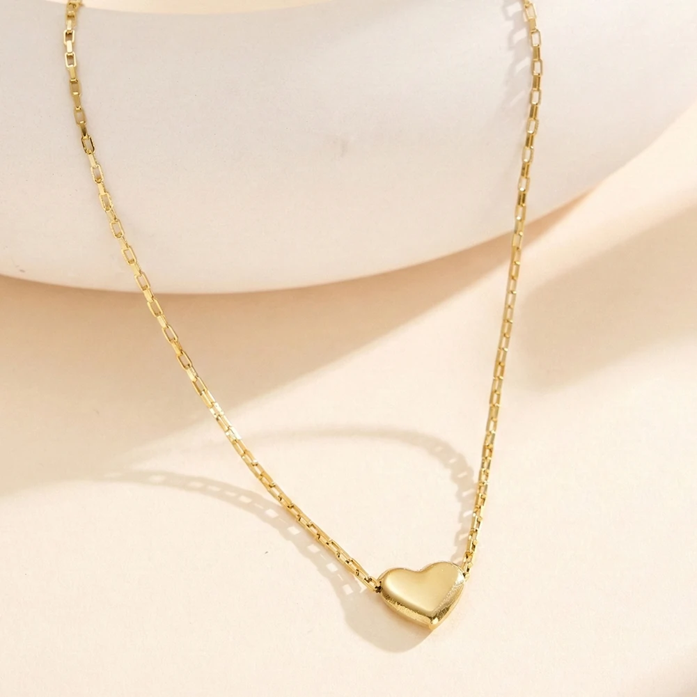 Produse Noi - Colier Statement Heart Auriu