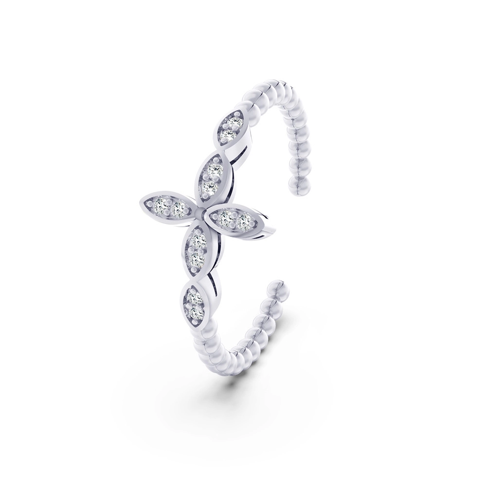 Inele din argint - Inel din Argint Bloom Elegance Silver