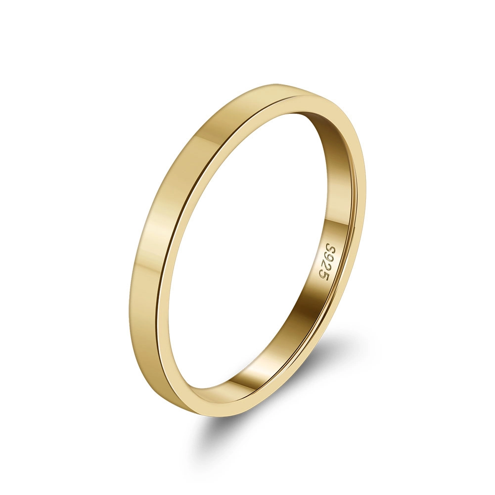 Inele din argint - Inel din Argint Classic Gold