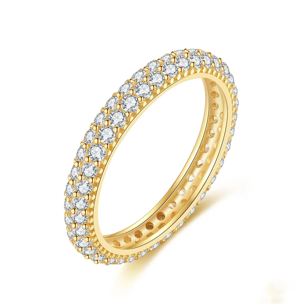 Inele - Inel din Argint Eternity Band Gold