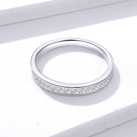 Inele din argint - Inel din argint Top Side Pavé