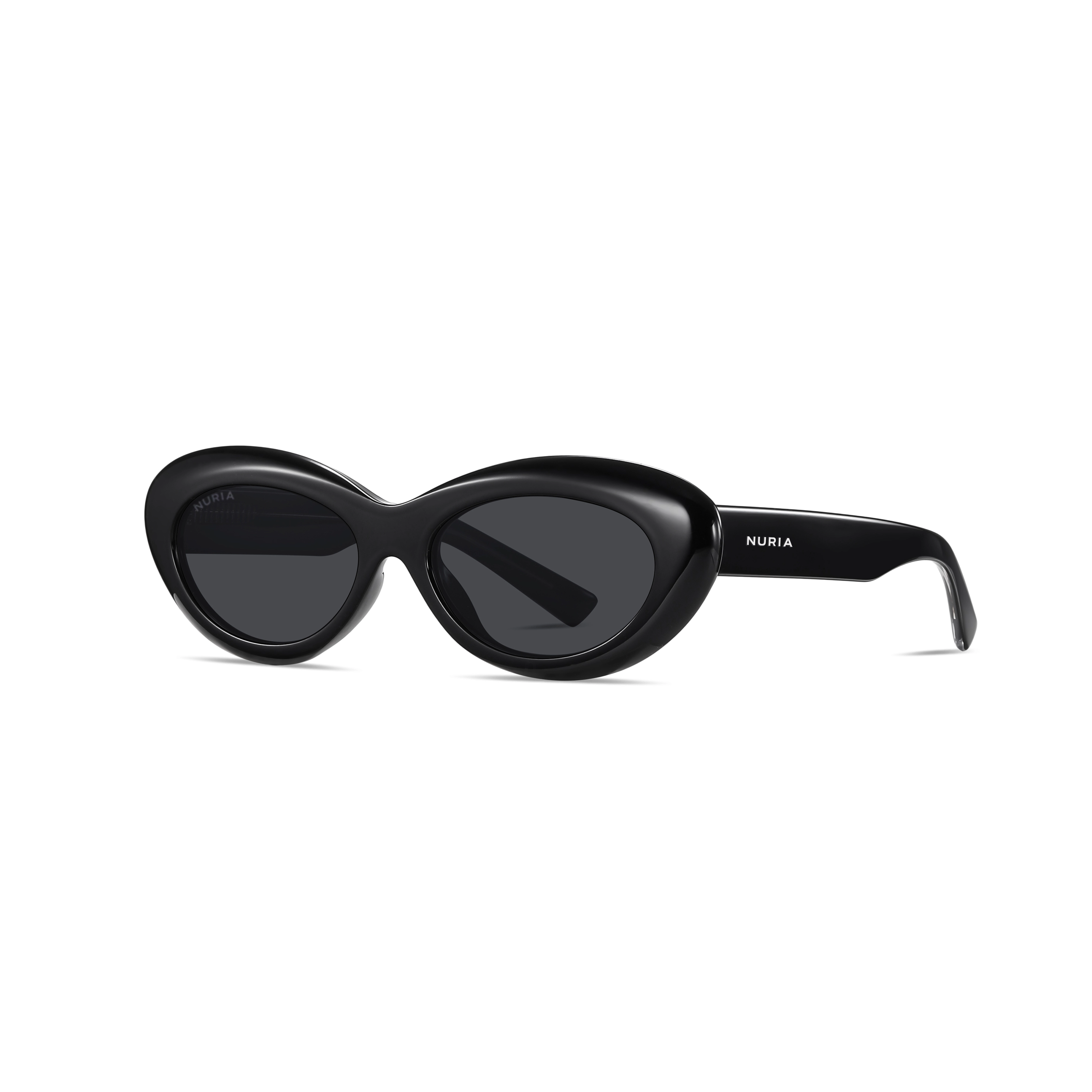 Ochelari Femei - Ochelari de Soare NURIA cu Ramă Cat-Eye Sunset Serenade Black