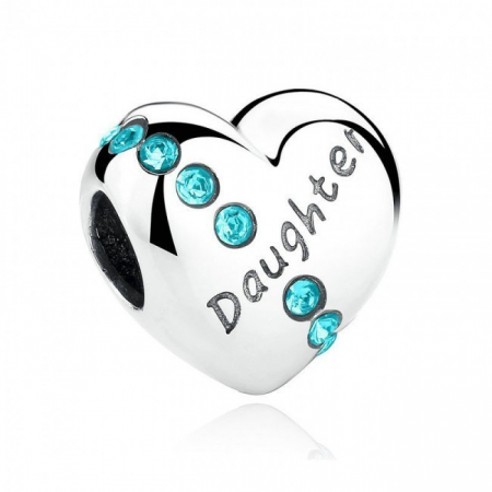 Talismane din argint - Talisman din argint Daughter Heart