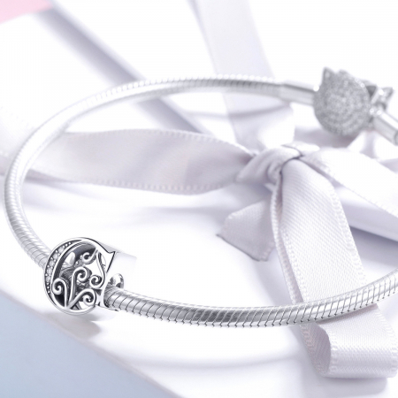 Talismane din argint - Talisman din argint Fairytale Litera C