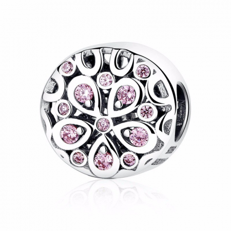 Talismane din argint - Talisman din argint Pink Lotus