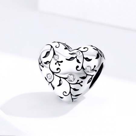 Talismane din argint - Talisman din argint Spring Heart
