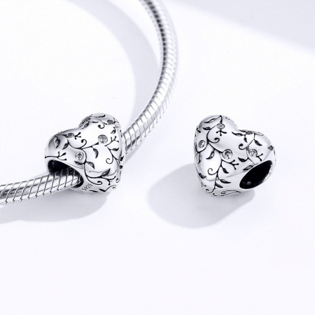 Talismane din argint - Talisman din argint Spring Heart