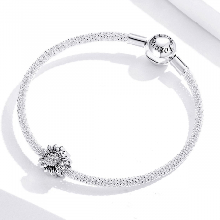 Talismane din argint - Talisman din argint Sunshine Flower