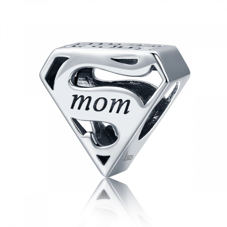 Talismane din argint - Talisman din argint Super Mom