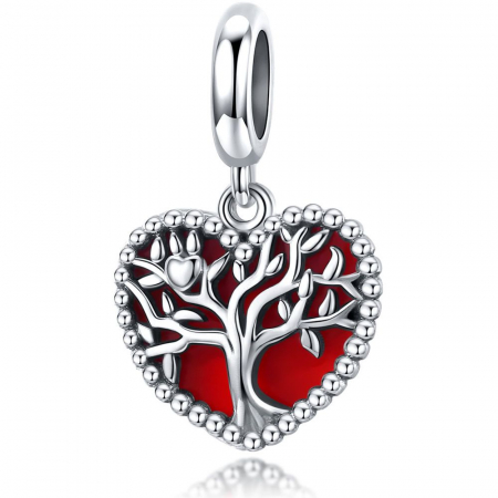 Talismane din argint - Talisman din argint Tree of Heart
