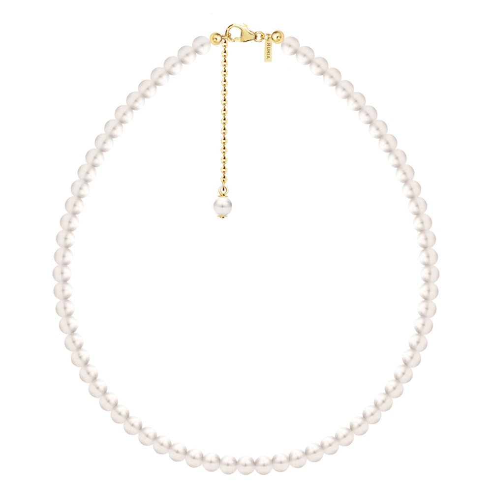 Rest Honorable stainless Colier cu perle naturale de cultură Large Pearl String
