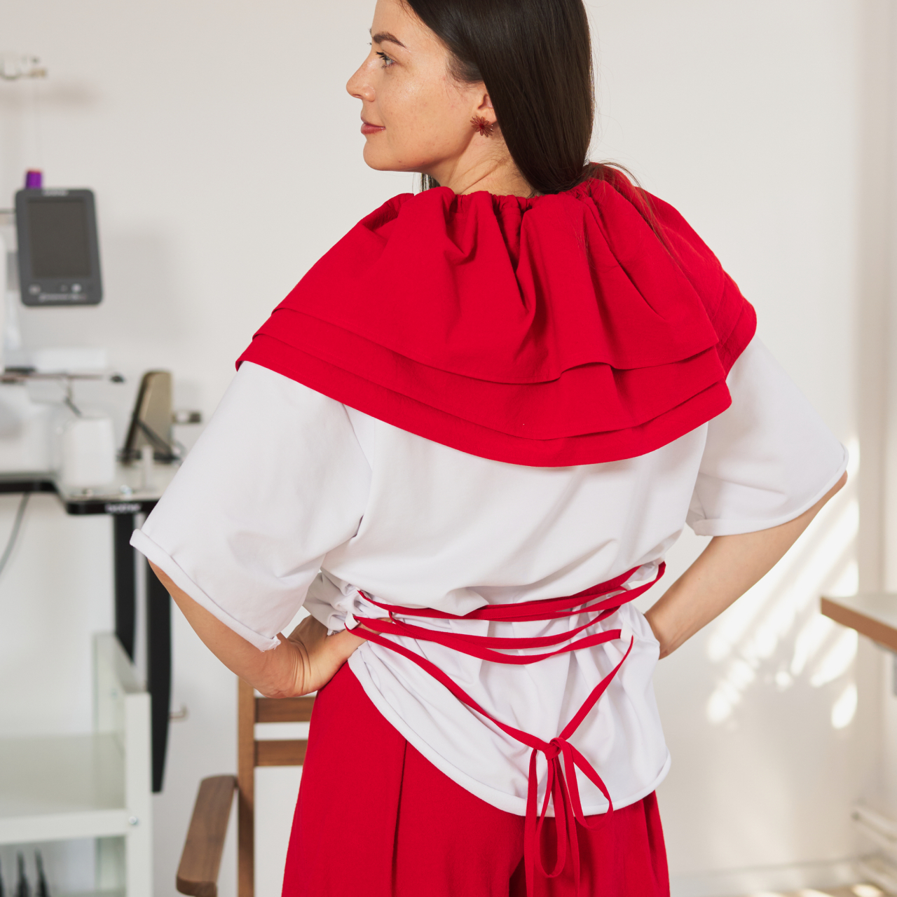 Guler detașabil elegant cu prindere reglabilă – accesoriu versatil pentru orice ținută [7]