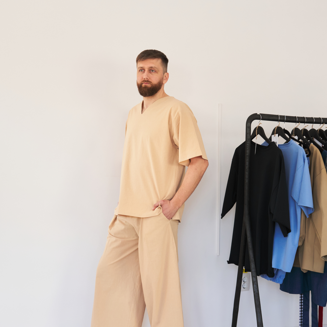 Pantaloni Bărbați din Bumbac Natural – Confort și Stil Lejer [7]