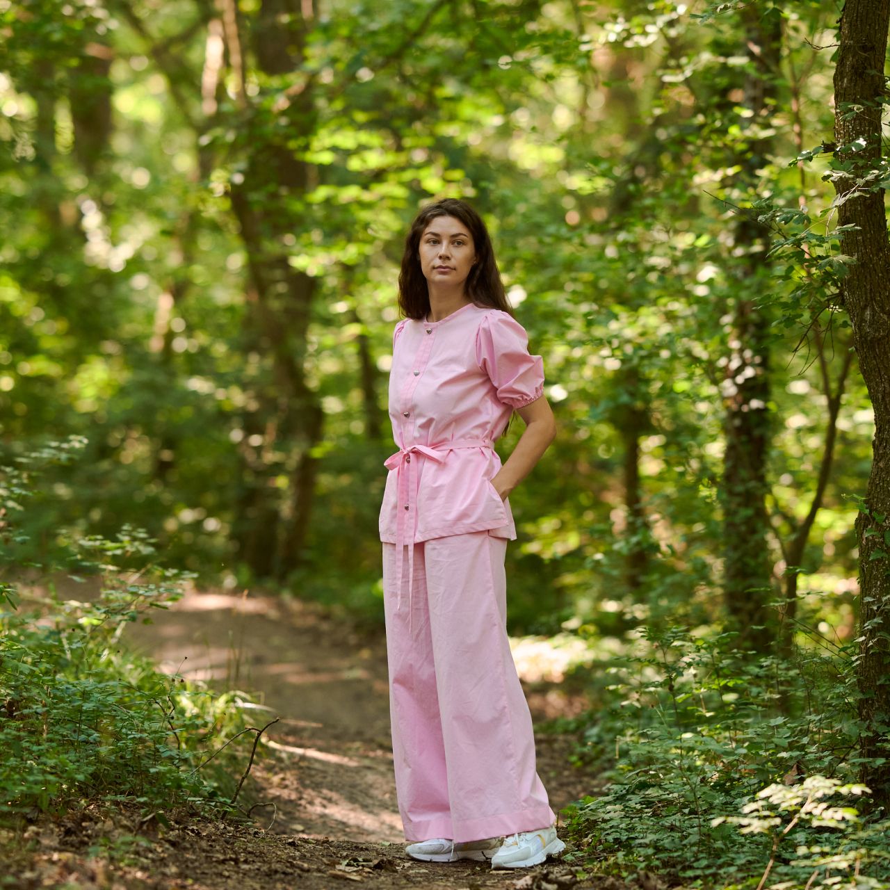 Pantaloni lungi de vara Rose [5]