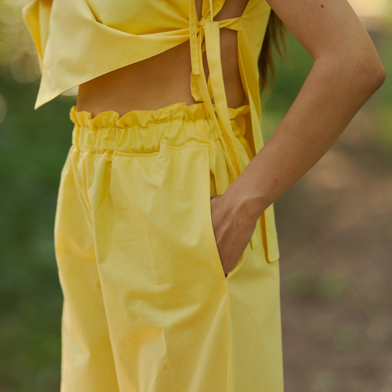 Pantaloni lungi lejeri de vara [4]