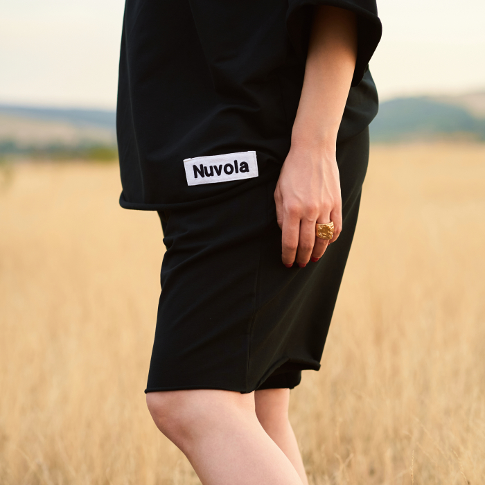 Pantaloni Scurți Unisex cu Elastic și Buzunare [2]