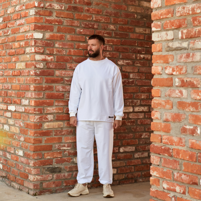 Set Unisex din Bumbac – Bluză și Pantaloni cu Elastic [2]