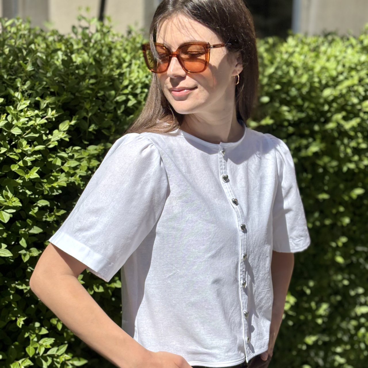 Top panza cu nasturi metalici [2]