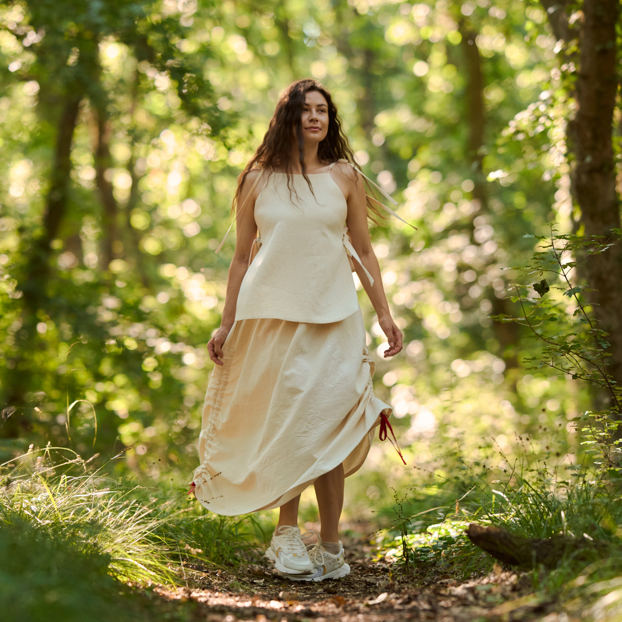 Top versatil cu snururi reglabile natur [7]