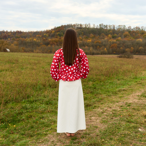 Bluza bumbac Yayoi [5]