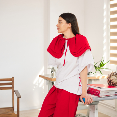 Guler detașabil elegant cu prindere reglabilă – accesoriu versatil pentru orice ținută [5]
